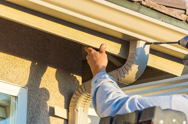 we recommend durable and weather-resistant materials for a long-lasting gutter installation